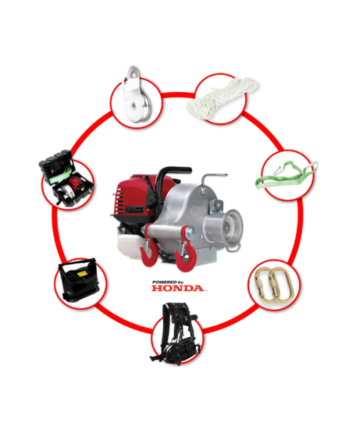 KIT CABESTRANTE PORTABLE WINCH PCW3000HK