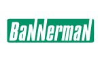 Logo de Bannerman empresa Canadiense especializada en máquinaria de cuidado de jardines