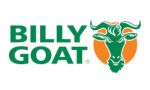 Logo Billy Goat empresa dedicada a la fabricación de máquinas profesionales para el mantenimiento de jardines, parques.. Aspiradoras, Sopladores...